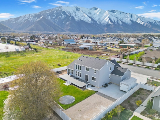 516 W 1000 N, Mapleton, UT 84664 - bird's eye view with a mountain view and a residential view