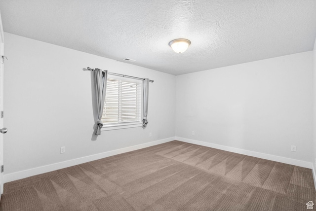 516 W 1000 N, Mapleton, UT 84664 - carpeted empty room featuring a textured ceiling, baseboards, and visible vents