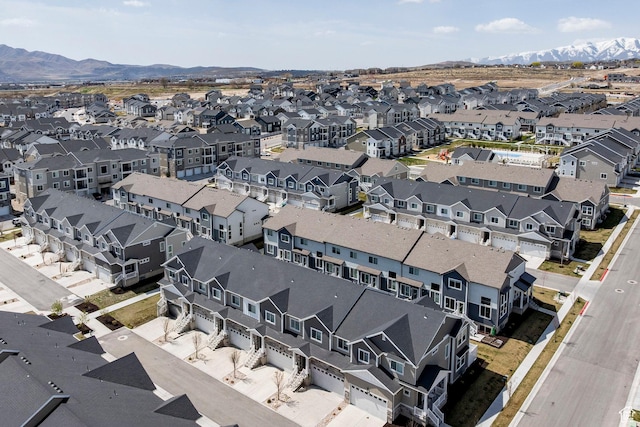 1629 N 3860 W, Lehi, UT 84043 - drone / aerial view featuring a mountain view and a residential view