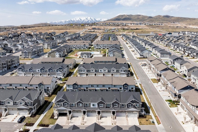 1629 N 3860 W, Lehi, UT 84043 - birds eye view of property with a residential view and a mountain view