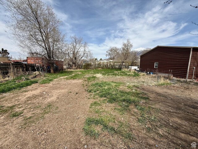 view of yard