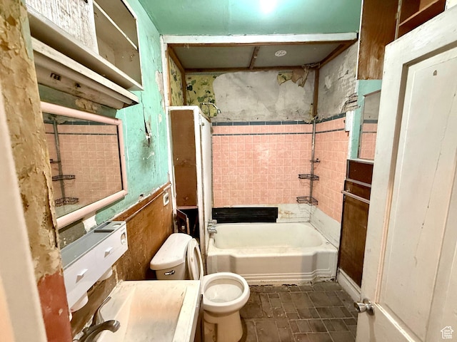 bathroom with toilet