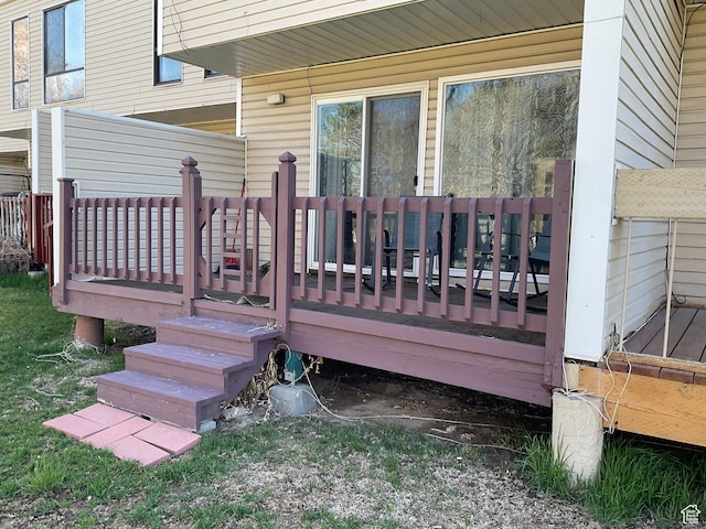 5196 S Gravenstein W, Murray, UT 84123 - view of deck