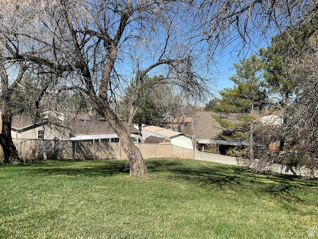5196 S Gravenstein W, Murray, UT 84123 - view of yard with fence