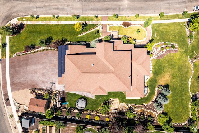 drone / aerial view