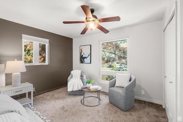 745 Quaking Aspen Ct, Park City, UT 84060 - bedroom with a closet, carpet floors, and ceiling fan