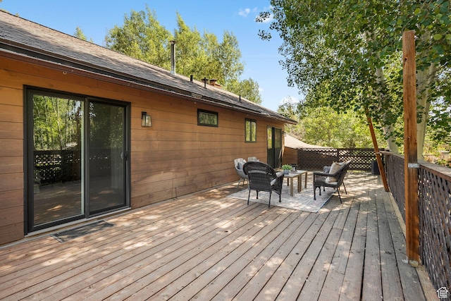 745 Quaking Aspen Ct, Park City, UT 84060 - view of wooden terrace