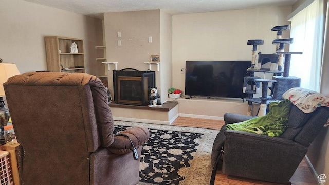 1989 W 1800 N, St George, UT 84770 - living room with wood finished floors