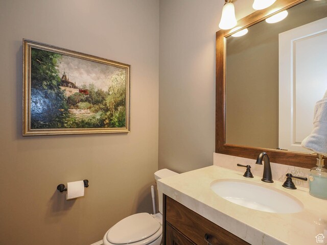 1979 E Olympus Point Dr, Holladay, UT 84117 - half bath with vanity and toilet