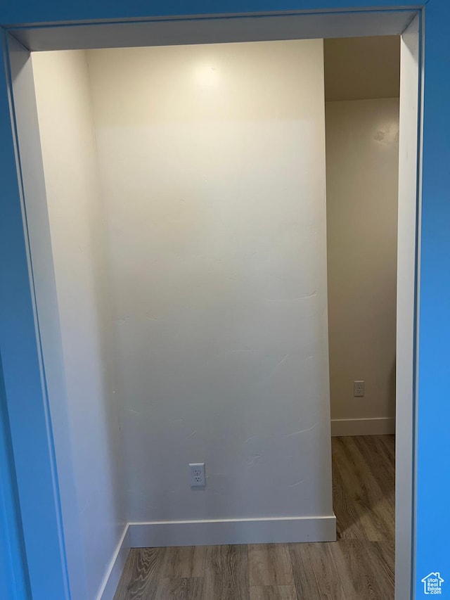 56 E Center St Unit 1, Richfield, UT 84701 - detailed view of wood finished floors and baseboards