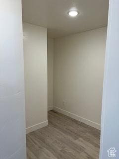 56 E Center St Unit 1, Richfield, UT 84701 - spare room with recessed lighting, wood finished floors, and baseboards