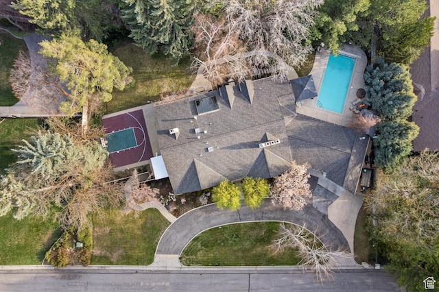 1850 E Cottonwood Club Dr, Holladay, UT 84117 - bird's eye view