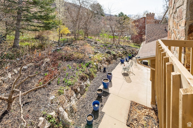 2406 Woodland Dr, Ogden, UT 84403 - view of yard with a patio area