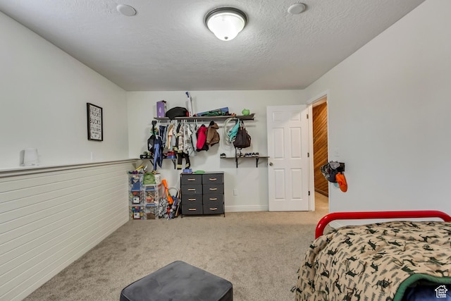 1224 S 760 W, Provo, UT 84601 - carpeted bedroom featuring a textured ceiling