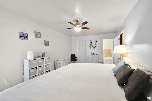 992 E 5625 S, South Ogden, UT 84405 - bedroom with a ceiling fan