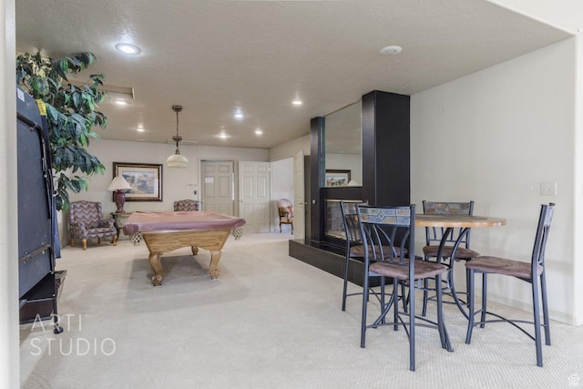 145 S Crystal Lakes Dr Unit 80, St George, UT 84770 - rec room featuring carpet, billiards table, and recessed lighting
