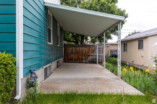 1240 E 520 S, Provo, UT 84606 - view of patio featuring a carport