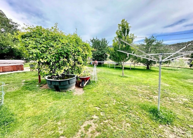 263 W 300 S, Parowan, UT 84761 - view of yard featuring a hot tub