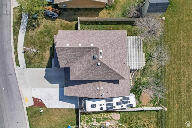 drone / aerial view