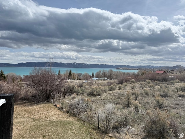 288 W Stuart Dr, Garden City, UT 84028 - view of water feature featuring a mountain view