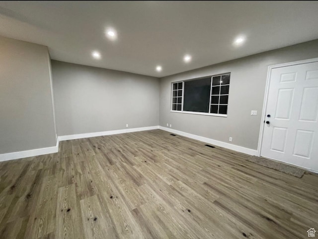 3977 W 5625 S, Roy, UT 84067 - interior space featuring recessed lighting, baseboards, and wood finished floors