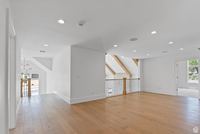 1682 N 2250 W, Provo, UT 84604 - interior space with light wood-style floors, baseboards, and recessed lighting