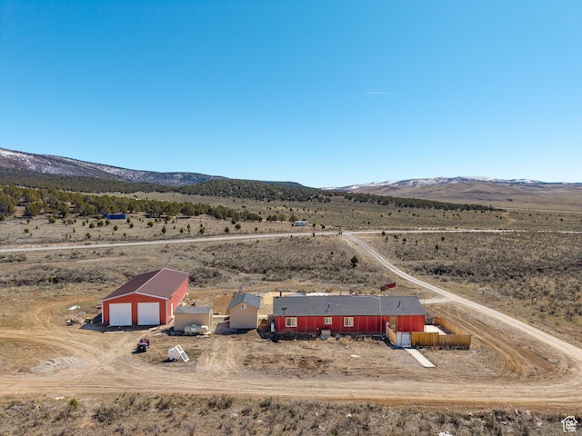 8915 E 33550 N, Fairview, UT 84629 - drone / aerial view with a rural view and a mountain view