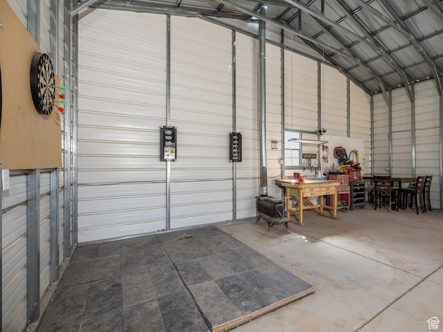 8915 E 33550 N, Fairview, UT 84629 - garage with metal wall