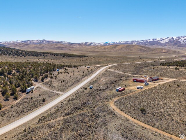 8915 E 33550 N, Fairview, UT 84629 - drone / aerial view featuring a rural view and a mountain view