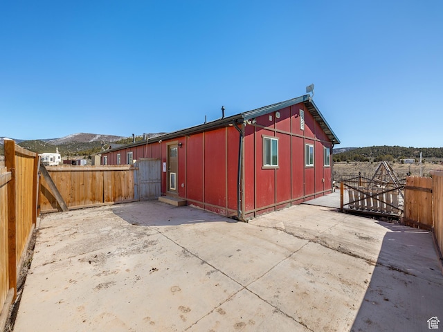 8915 E 33550 N, Fairview, UT 84629 - view of outdoor structure with fence private yard and a mountain view