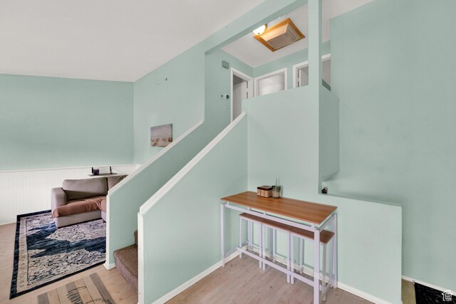 1841 S Nevada Ave, Provo, UT 84606 - staircase with wood finished floors