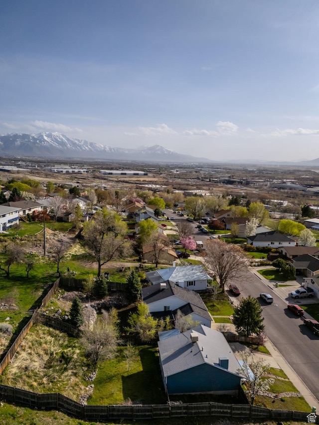 1841 S Nevada Ave, Provo, UT 84606 - aerial view of residential area featuring a mountainous background