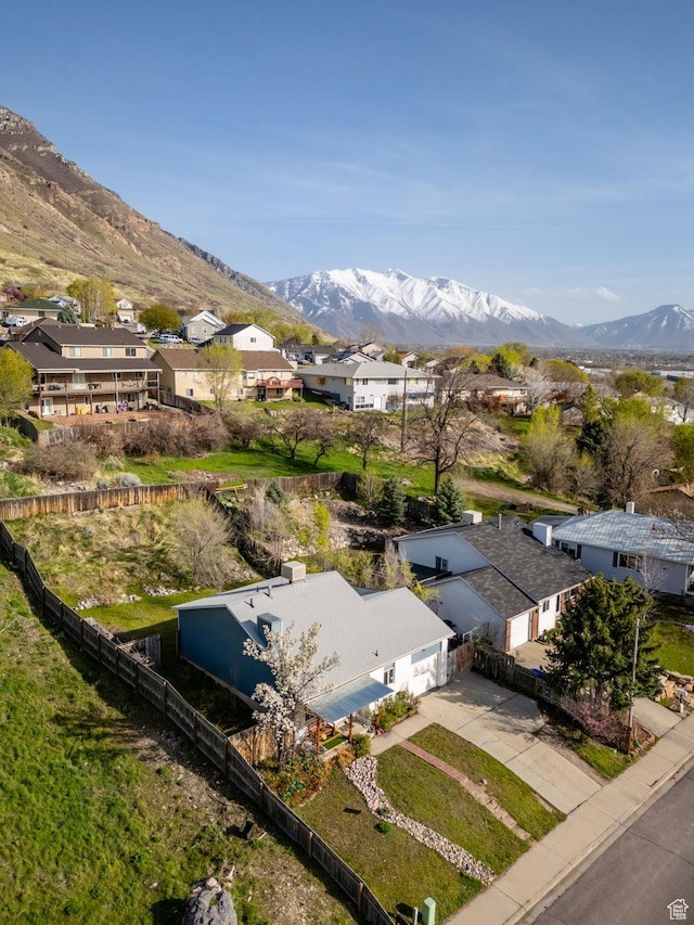 1841 S Nevada Ave, Provo, UT 84606 - aerial perspective of suburban area with mountains
