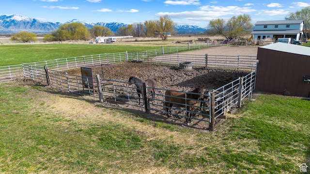 80 S 6000 W, Mendon, UT 84325 - view of yard with a rural view and a mountain view