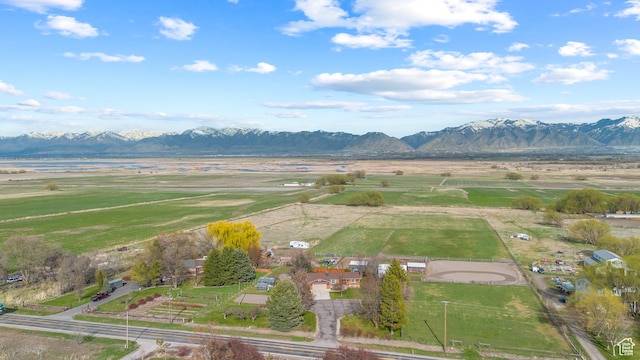 80 S 6000 W, Mendon, UT 84325 - bird's eye view with a mountain view and a rural view