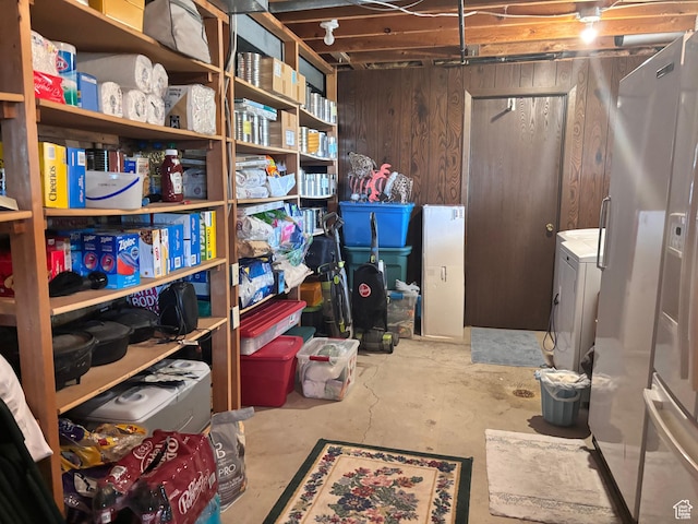 80 S 6000 W, Mendon, UT 84325 - storage room featuring washing machine and dryer