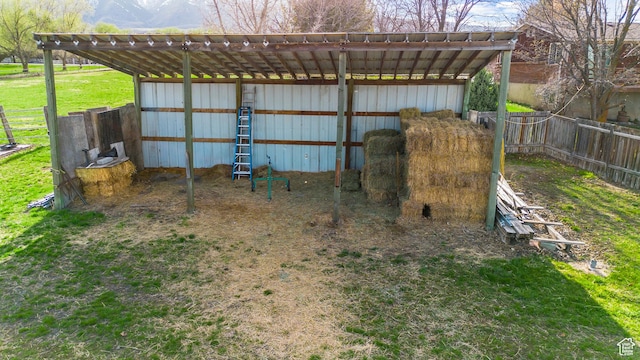 80 S 6000 W, Mendon, UT 84325 - view of pole building with fence