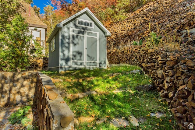 3895 S Grindstone Dr, Springville, UT 84663 - view of shed