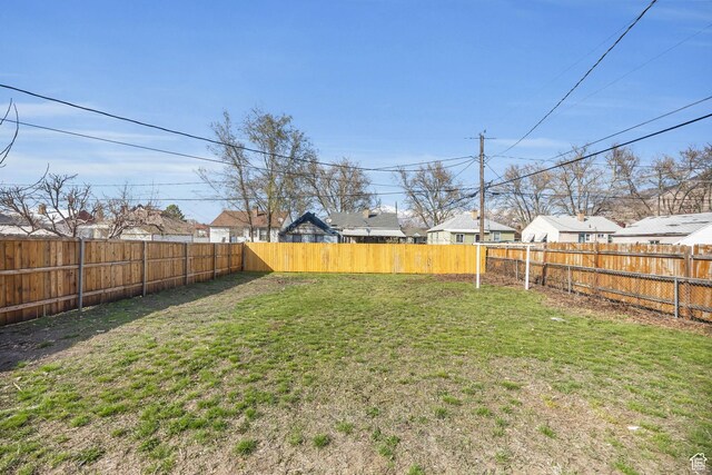 142 Ray St, Ogden, UT 84404 - view of yard featuring a fenced backyard