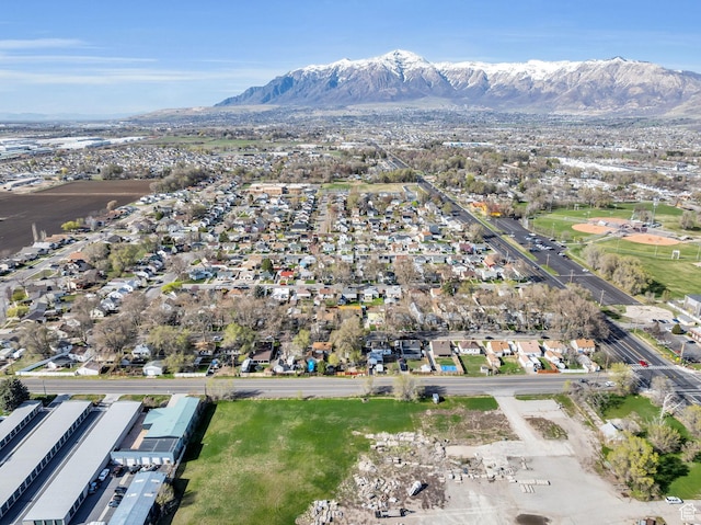 142 Ray St, Ogden, UT 84404 - birds eye view of property featuring a mountain view and a residential view