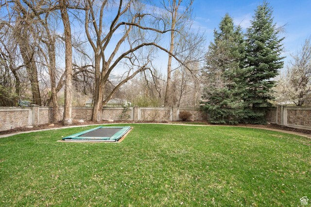 6041 S 2230 E, Holladay, UT 84121 - view of yard with a fenced backyard
