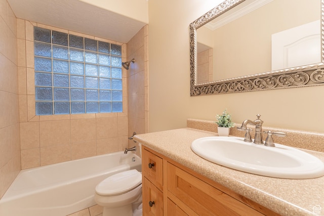 6041 S 2230 E, Holladay, UT 84121 - full bath featuring vanity, toilet, and shower / washtub combination