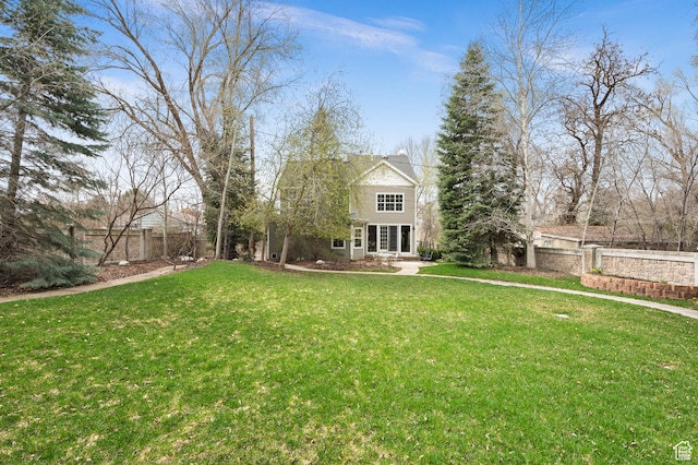 6041 S 2230 E, Holladay, UT 84121 - view of yard with fence