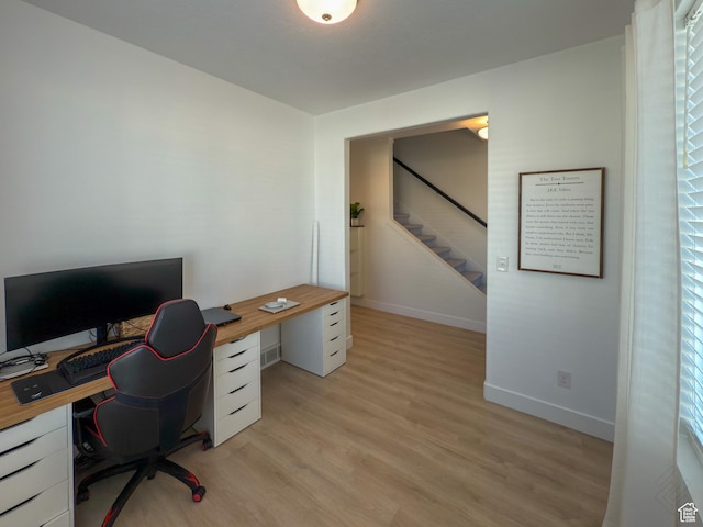5051 W Bilston Ln S, Herriman, UT 84096 - office space featuring light wood-type flooring and baseboards
