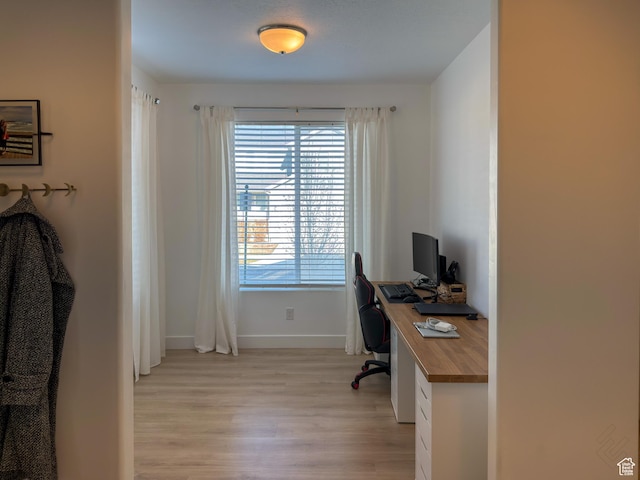 5051 W Bilston Ln S, Herriman, UT 84096 - office featuring light wood finished floors and baseboards