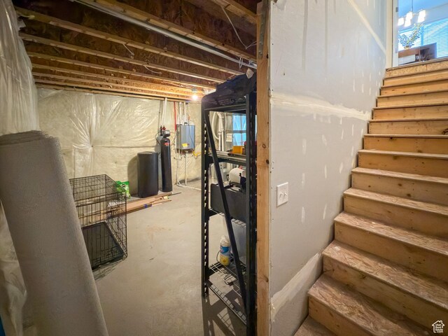 5051 W Bilston Ln S, Herriman, UT 84096 - below grade area with stairs