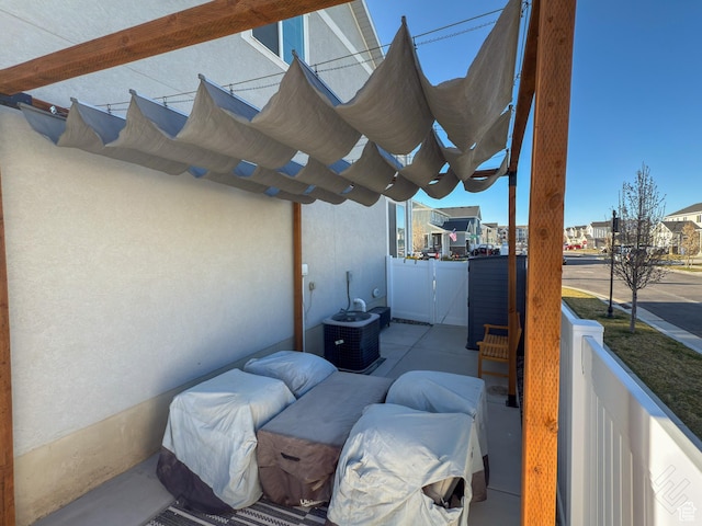 5051 W Bilston Ln S, Herriman, UT 84096 - view of patio / terrace featuring central air condition unit