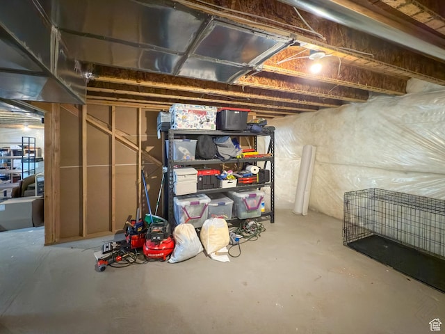 5051 W Bilston Ln S, Herriman, UT 84096 - view of unfinished basement