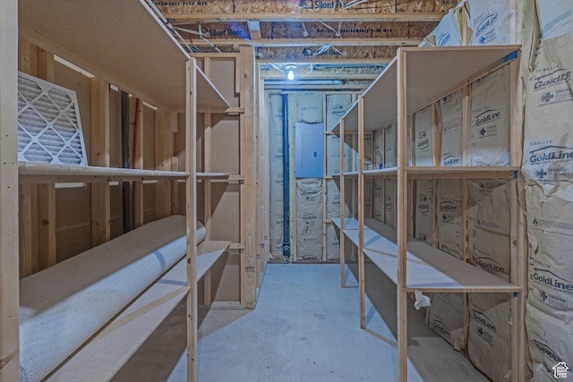 8079 S Juniper Ct, South Weber, UT 84405 - storage area with electric panel