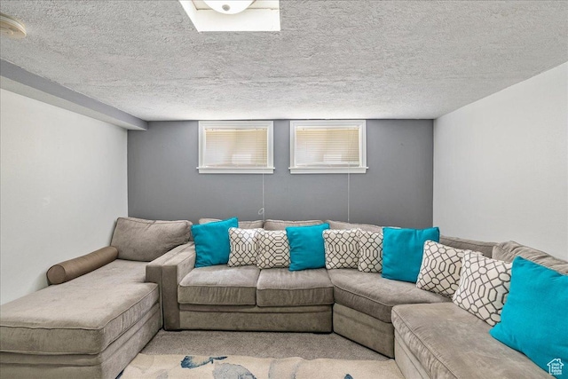 3165 S 2000 E, Millcreek, UT 84109 - living room featuring a textured ceiling